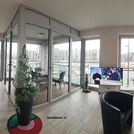 Ferienwohnung Neuer Hafen Marina 브레머하펜 외부 사진