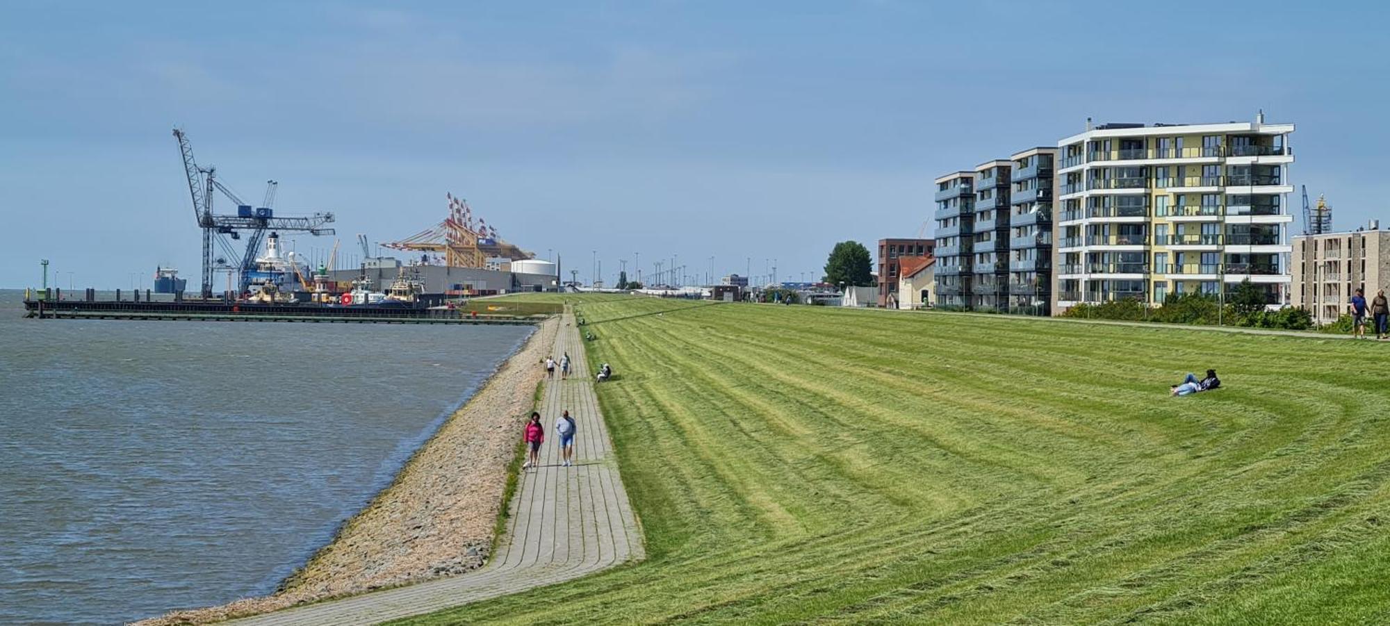 Ferienwohnung Neuer Hafen Marina 브레머하펜 외부 사진
