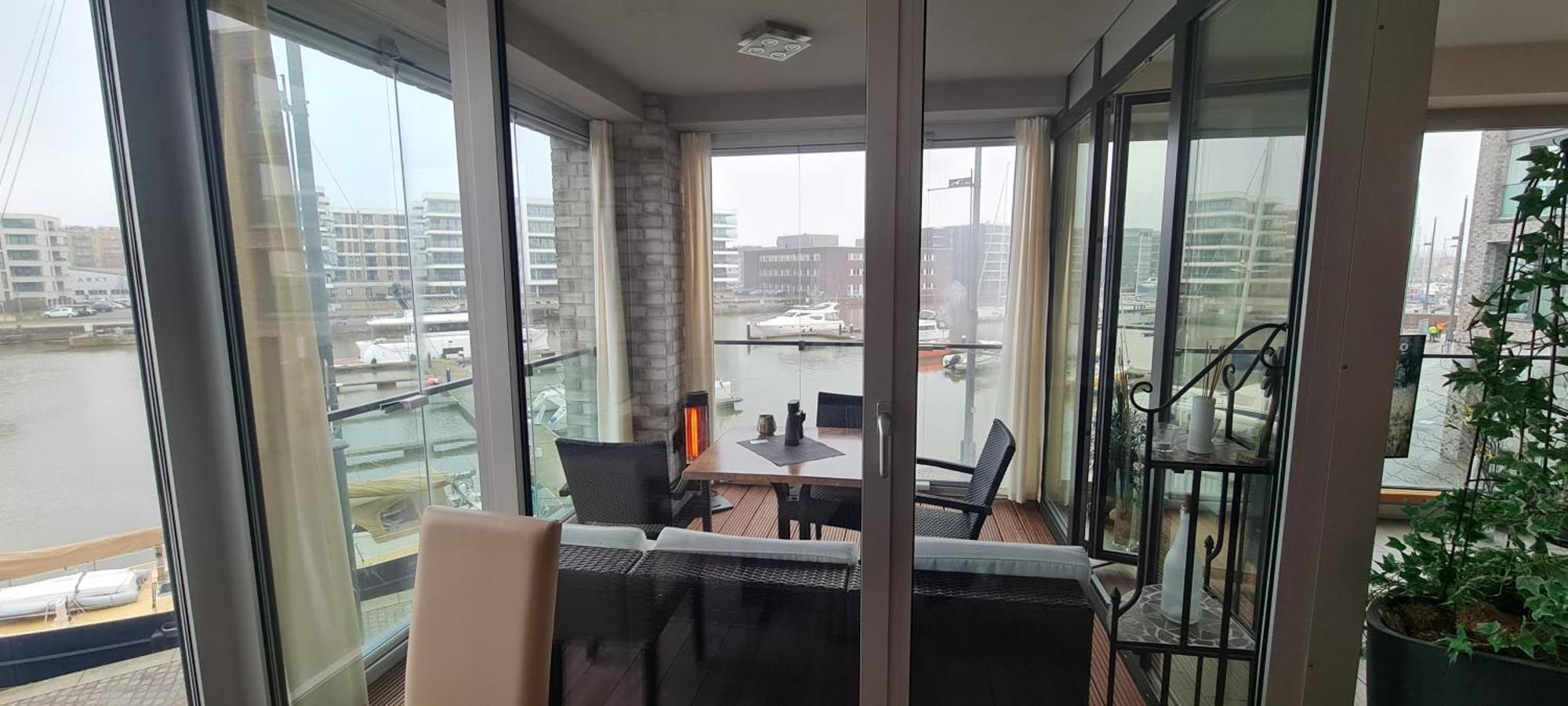 Ferienwohnung Neuer Hafen Marina 브레머하펜 객실 사진