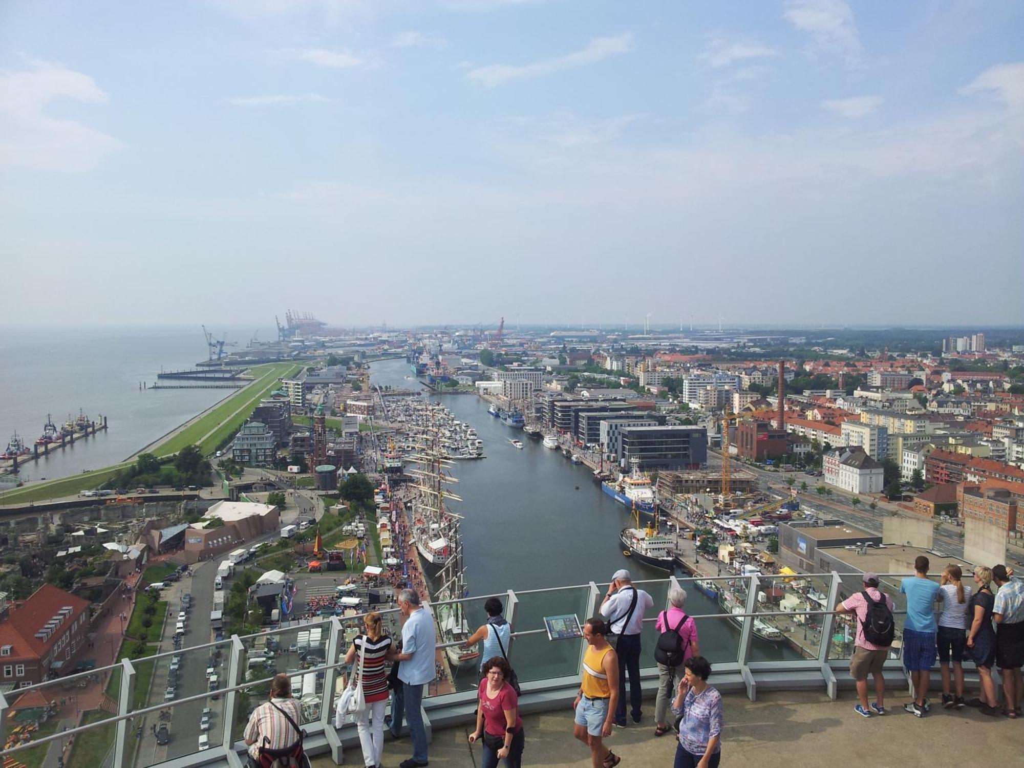 Ferienwohnung Neuer Hafen Marina 브레머하펜 외부 사진
