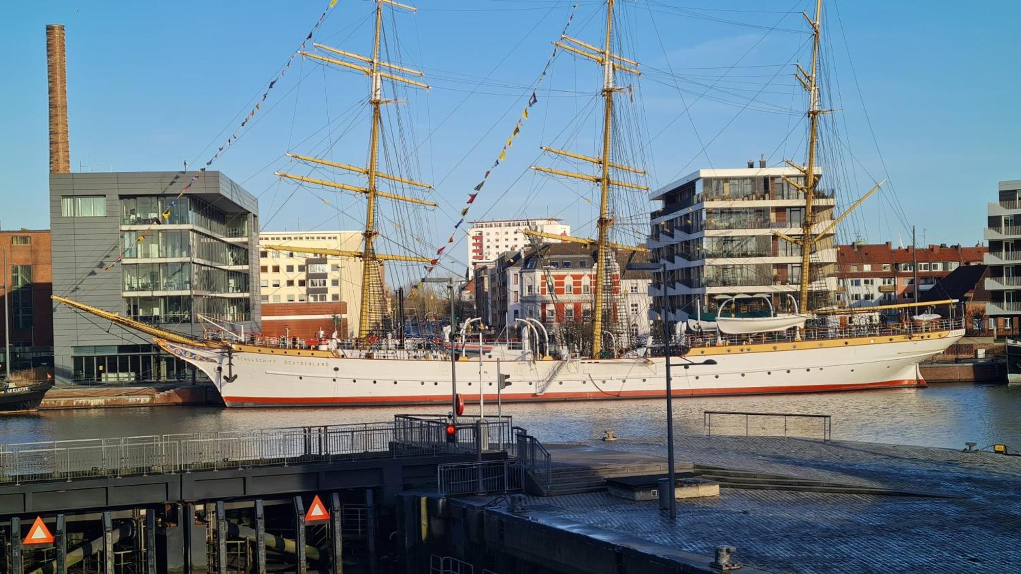 Ferienwohnung Neuer Hafen Marina 브레머하펜 외부 사진